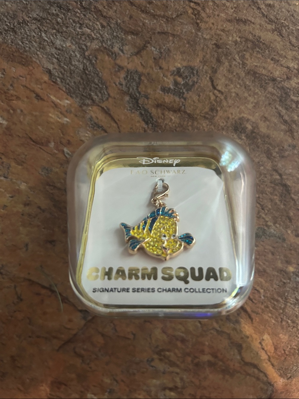 Disney FAO Schwarz Charm - Flounder